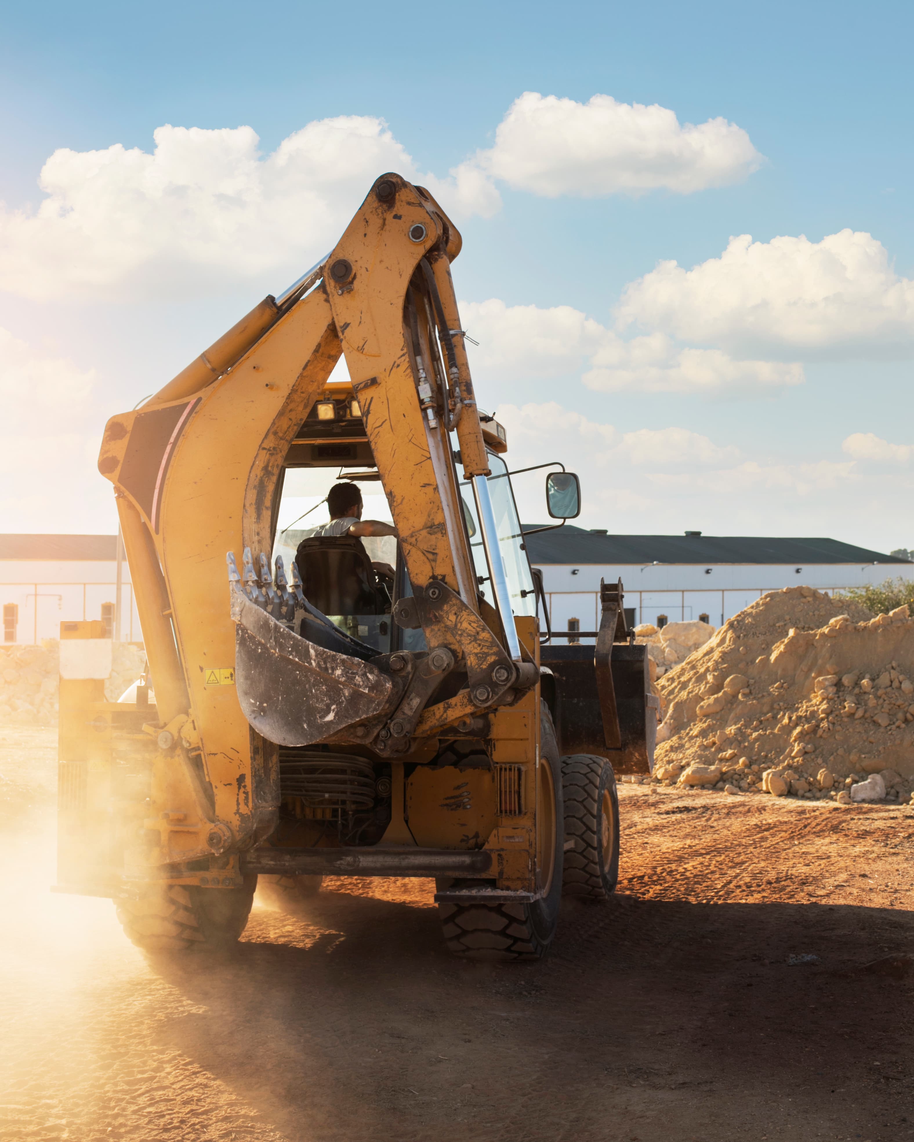 Excavation background